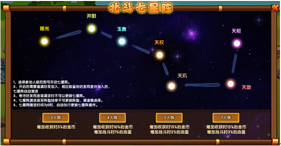 【游戏介绍】神秘的七星阵